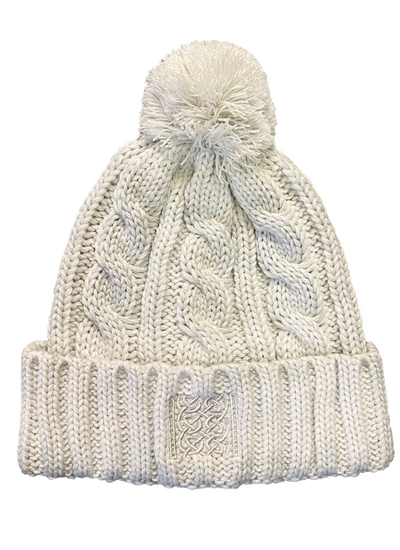 Cable Knit Bobble Hat